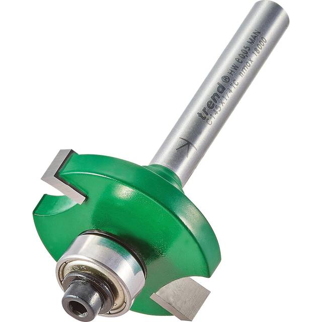 Trend C145 x 1/4 TCT Bearing Guided Slotting Cutter 6.3mm