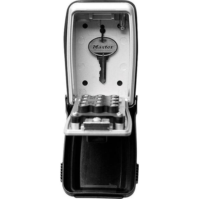 MASTER LOCK Key Safe [Wall mounted] [Push-Button Combination] [Weatherproof - Outdoor] - 5423EURD - Key Lock Box