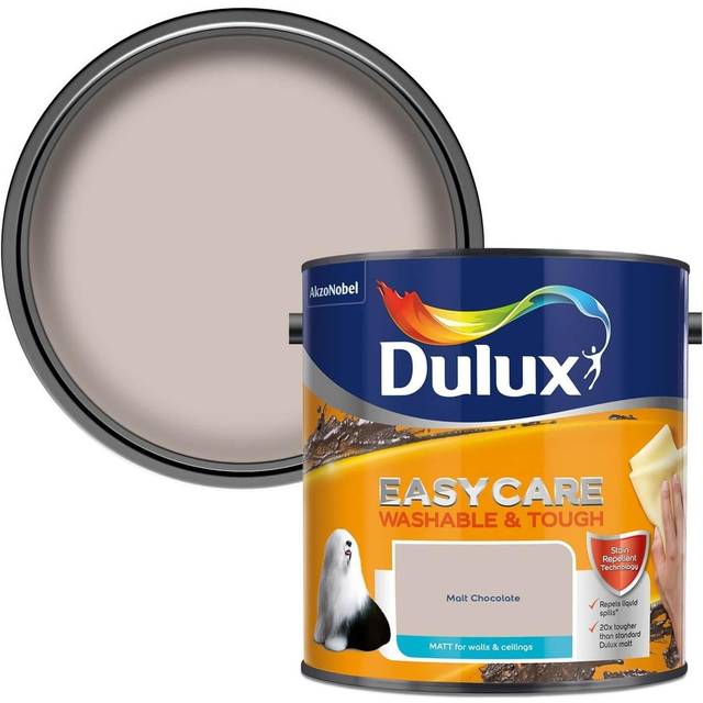 Dulux Easycare Matt Malt Chocolate 2.5L