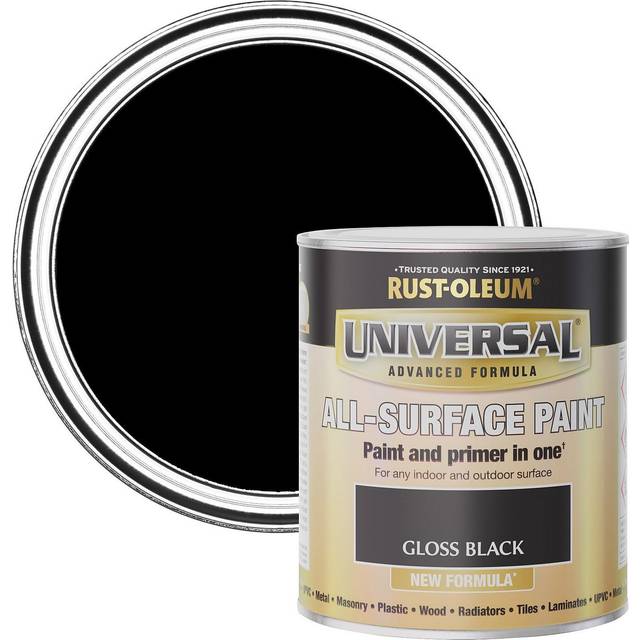 Rust-Oleum Universal All-Surface Finish Paint &Ndash; Gloss Black