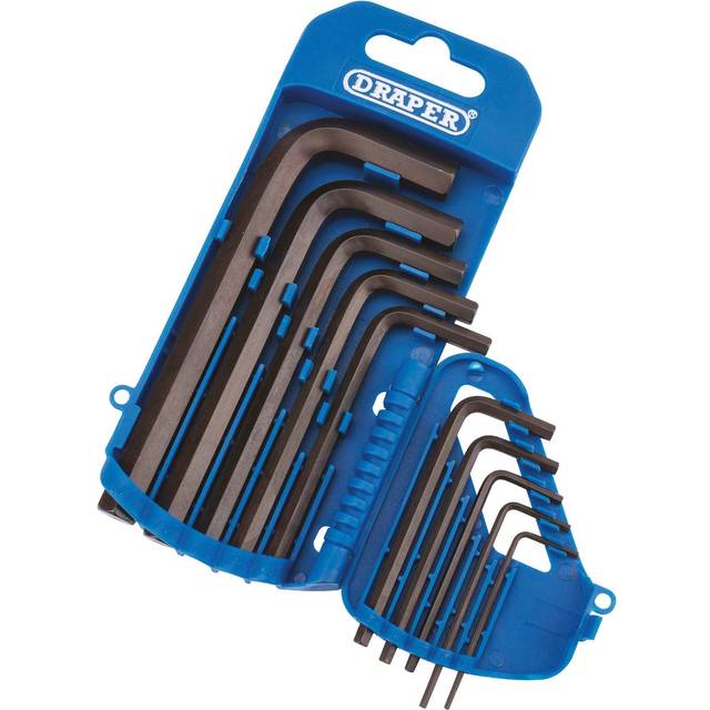 Draper 33688 10 Piece Imperial Hexagon Key Set