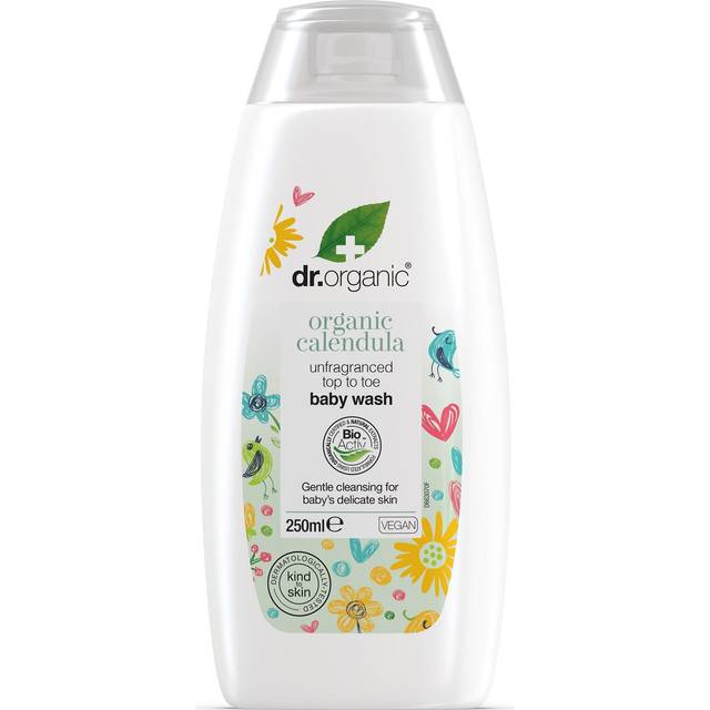 Dr Organic Calendula Unfragranced Baby Wash 250ml