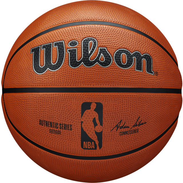 Wilson NBA Authentic Outdoor Basketball By Sports Ball Shop - Size 7 / Tan