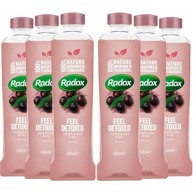 Radox feel detoxed bath soak, 500ml