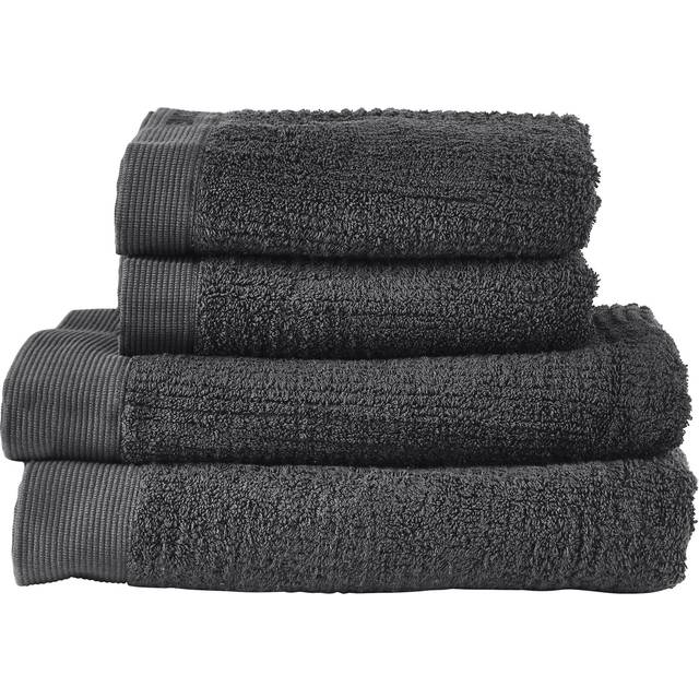 Zone Denmark Classic Badehåndklæde Hvid, Sort, Grå, Brun, Blå (140x70cm)