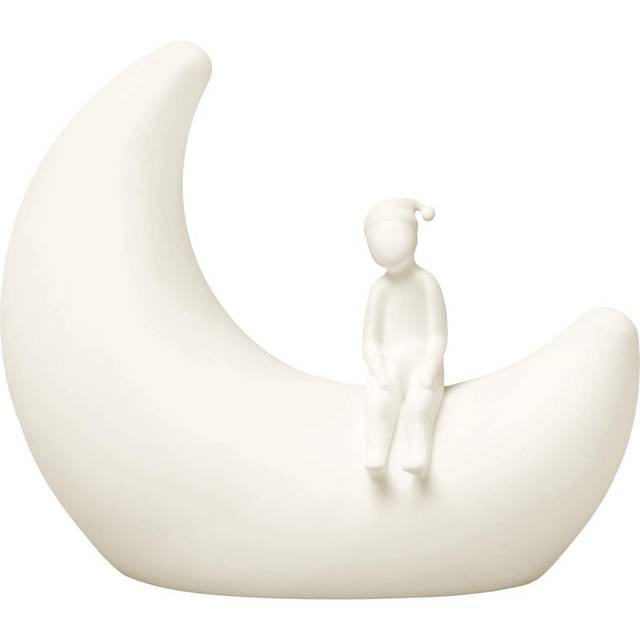 Cam Cam - Månformad Nattlampa Off White - Vit
