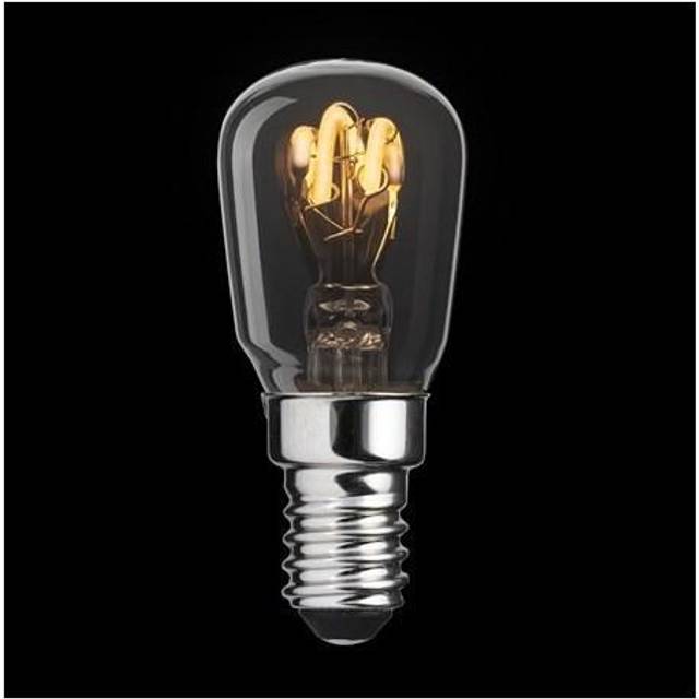 Unison 2W 12Lm 2200K E14 Päron Nero 7711390