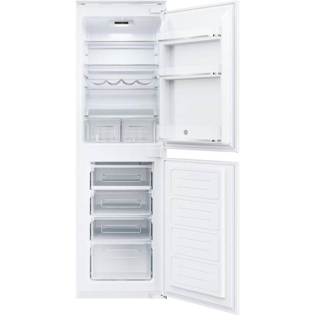 Hoover HOB50S518FK 177cm 50/50 Integrated Fridge Freezer with Sliding Door Fixing Kit - White - F Rated
