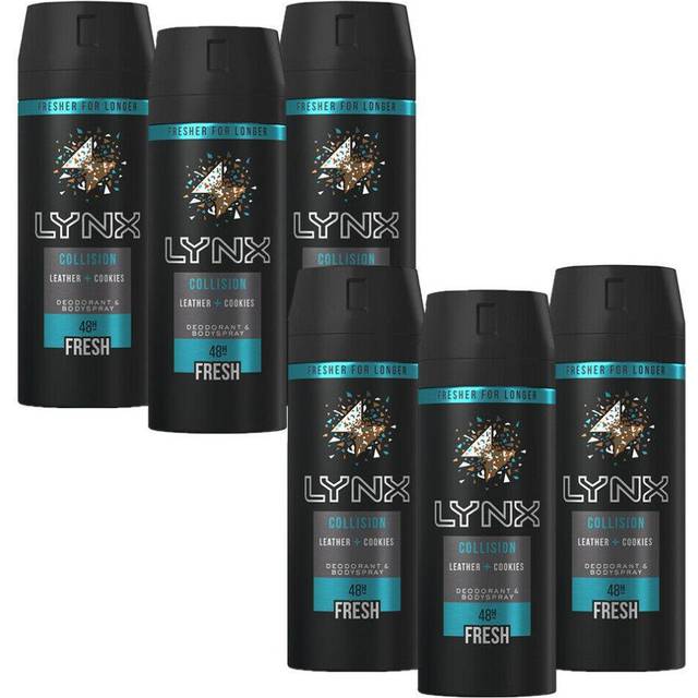 Lynx body spray collision 48-h high definition fragrance deo for men, 150ml