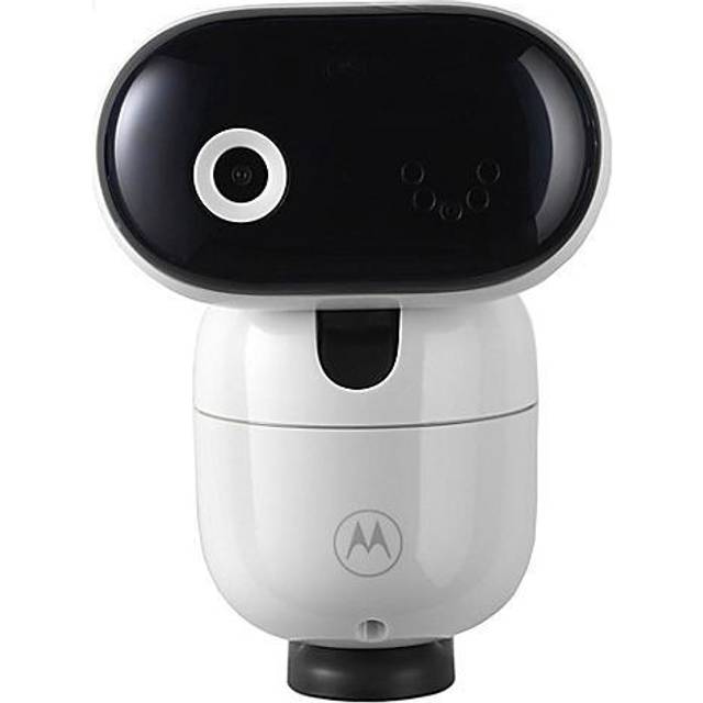 Motorola Baby PIP1610 HD – 5 tum motoriserad video babymonitor med kamera, väggmontering, 100 fot räckvidd, tvåvägsljud, rumstemperaturövervakning