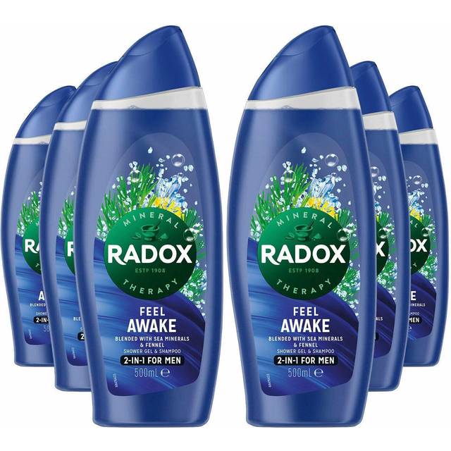 Radox Mineral Therapy 2-in-1 Shower Gel & Shampoo Feel Awake