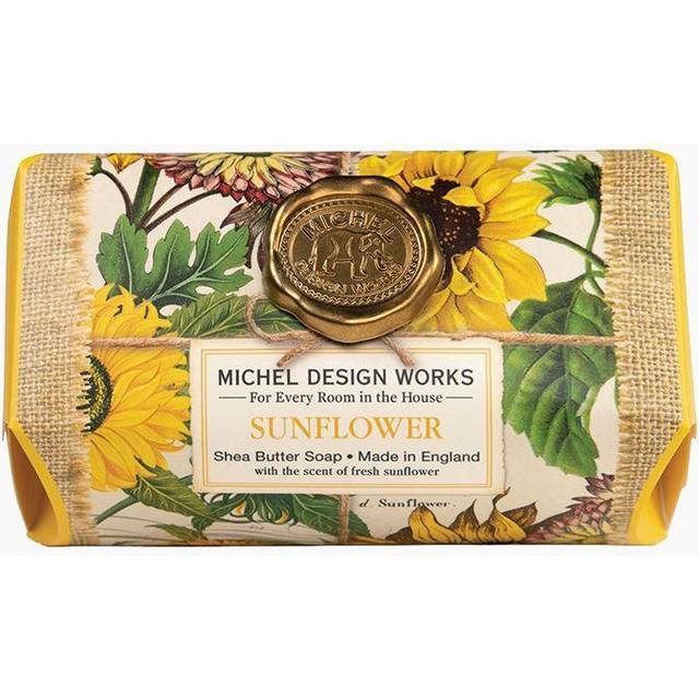 Michel Design Works Sunflower Large Bath Soap Bar 8.7