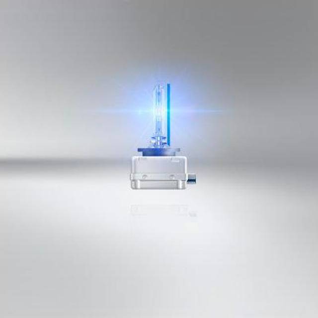 OSRAM XENARC COOL BLUE INTENSE D8S, +150% mer ljusstyrka, upp till 6 200K, xenon strålkastarlampa, LED-look, vikbar låda (1 lampa)