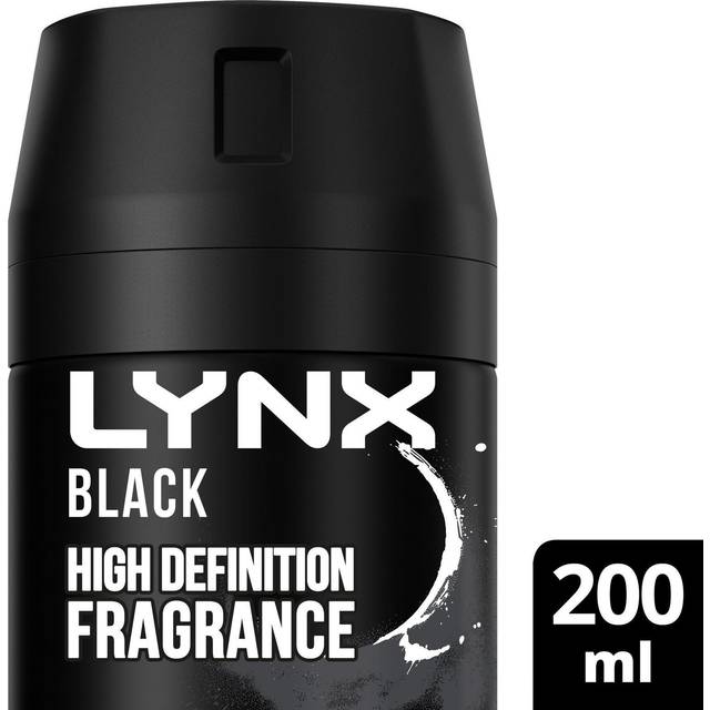 Lynx XL Black Body Spray 200ml