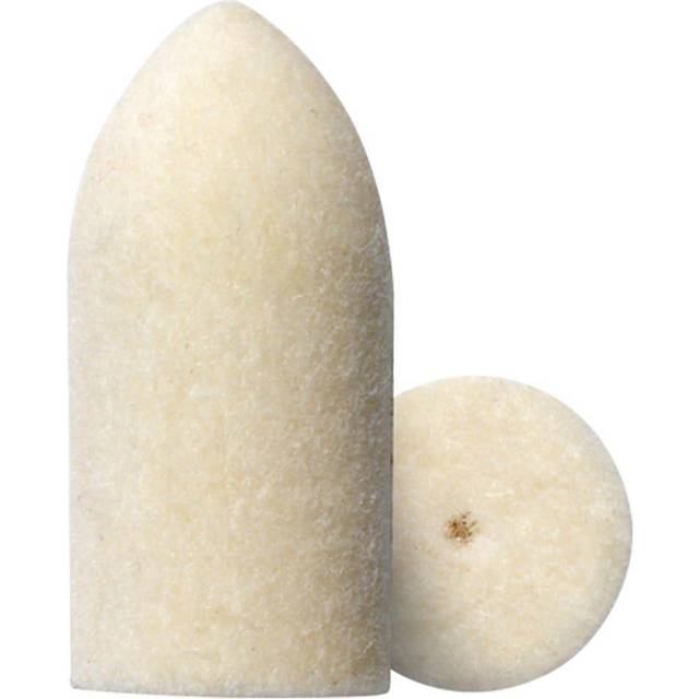 Dremel 422 felt polishing point 10mm for polishing metals and plastics