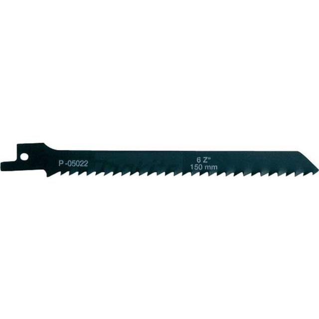 Makita Reciprocating Saw Blades for Wood 150mm - P-05022, Pack of 5