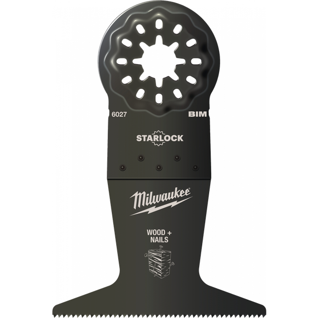 Milwaukee Bi-Metal Starlock Oscillating Multi Tool Plunge Saw Blade 65mm Pack of 1