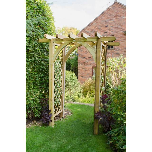 Forest Garden Ultima Pergola Arch, Brown
