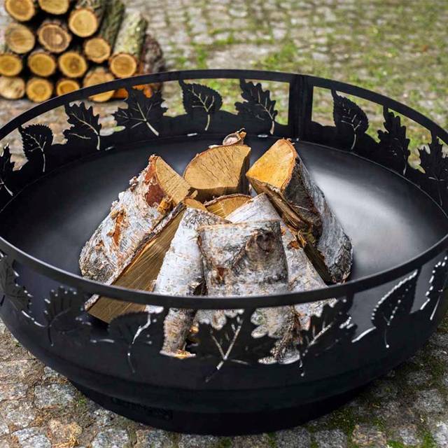 Cook King Toronto 80cm Decorative Fire Bowl - Black