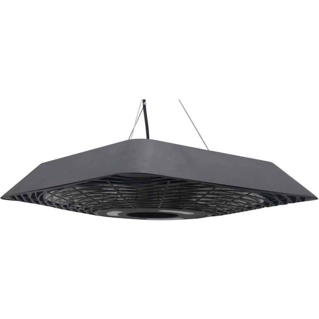 Outsunny 2000W Patio Electric Hanging Ceiling Heater Halogen Remote Aluminium