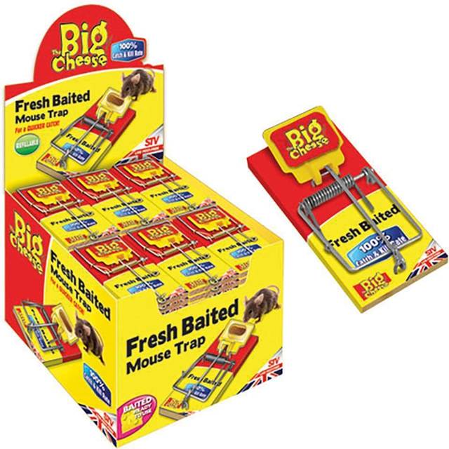 The Big Cheese Fresh Baited Mouse Trap Single