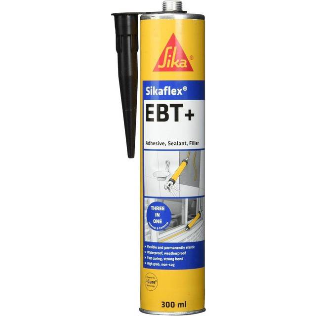 Sika flex EBT+ 300ml in Black Plastic