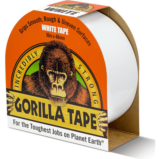 Gorilla White Duct Tape - 10m