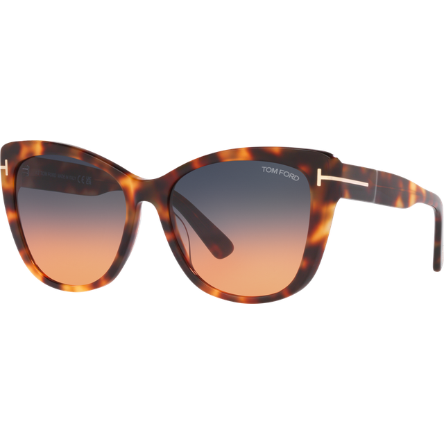 Tom Ford Nora FT 0937 53W, BUTTERFLY Sunglasses, FEMALE - Havana
