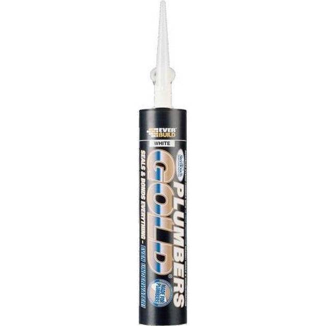 Everbuild Plumbers Gold C3 Cartridge White