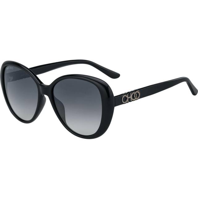 Jimmy Choo Grey Gradient Butterfly Ladies Sunglasses AMIRA/G/S 0807/9O 57 (OS)
