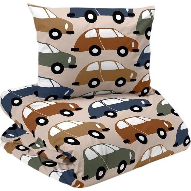 Bilar Påslakanset Retro Beige