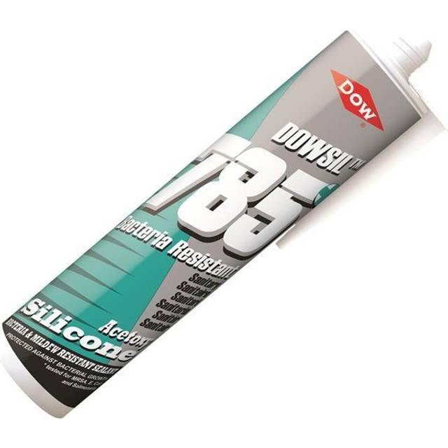 Dow Corning Dowsil 785 Bacteria Resistant Sanitary Silicone Sealant White 310ml 3279120.