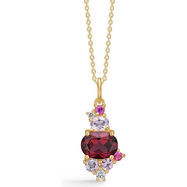 Mads Z Four Seasons Winter Hängsmycke 14 kt. Guld 0,055 ct. 1536031 - Dam - Gold - Blue/Gold