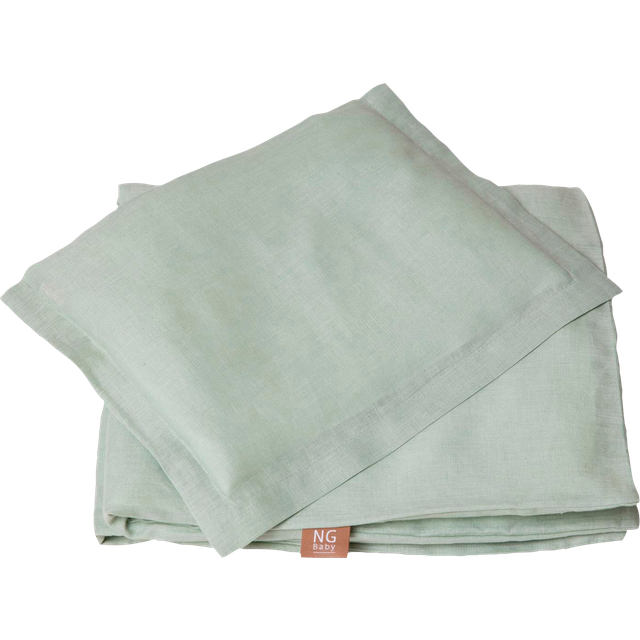 NG Baby Sengesæt 100x130 Tremmeseng, Sage Green