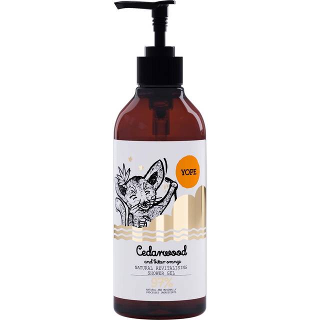 YOPE Shower Gel Cedarwood & Bitter Orange 400 ml