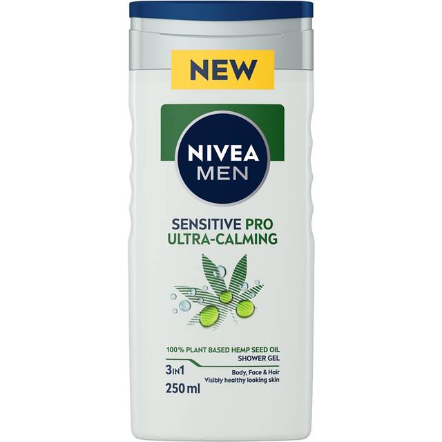 Nivea For Men Sensitive Pro Ultra Calming Shower Gel 250ml