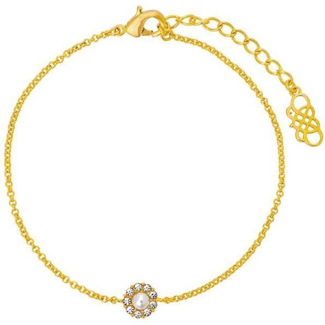 Petite Miss Sofia Pearl Armband - Crystal (Silver)
