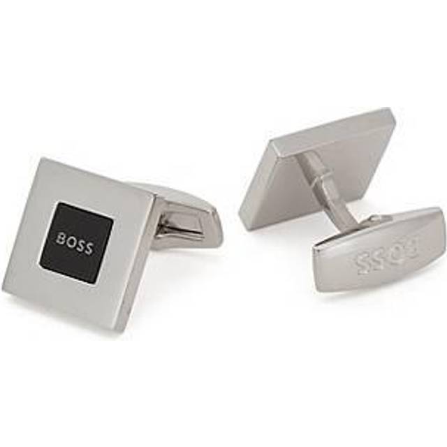 BOSS Hendrick Black Enamel Cufflinks