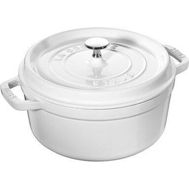 Staub Enameled Cast Iron 4Qt Round Cocotte