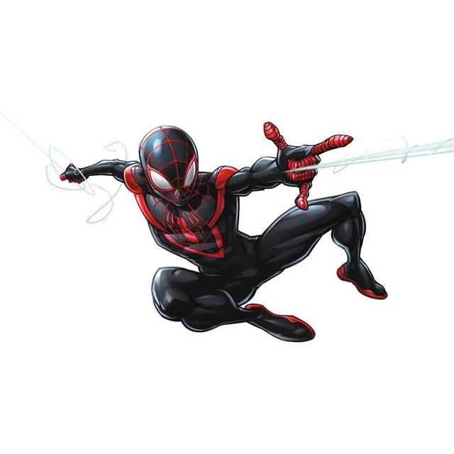 RoomMates Marvel SpiderMan Miles Morales Giant Peel and Stick Wall Decals by RoomMates  RMK3921GM