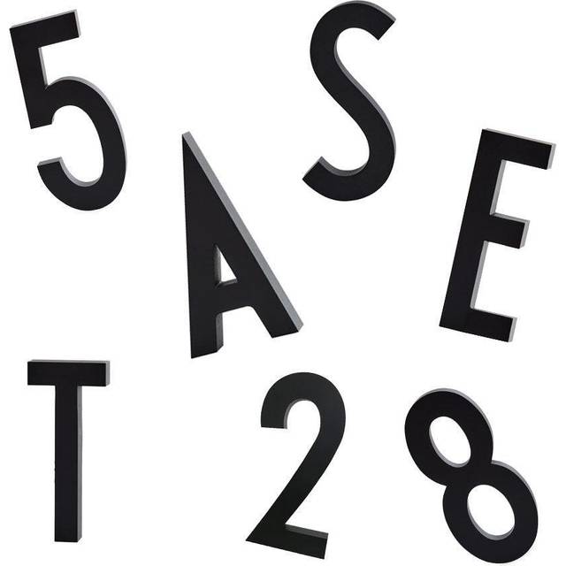 Design Letters Design Letters numbers aluminum 50 mm 6