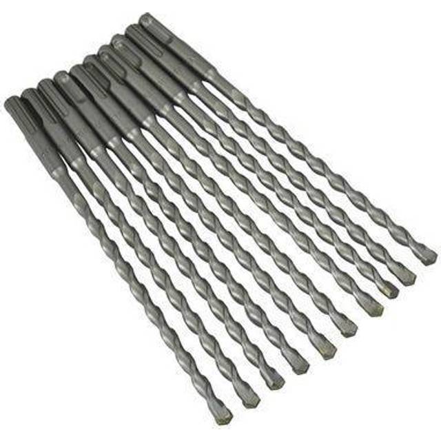 Faithfull SDS Plus Masonry Drill Bit Bulk Pack of 10 8mm 150mm