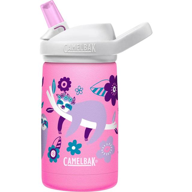 (sloth) Camelbak Eddy+ Kids 350ml Vacuum Insulated water bottle - Stainless Steel