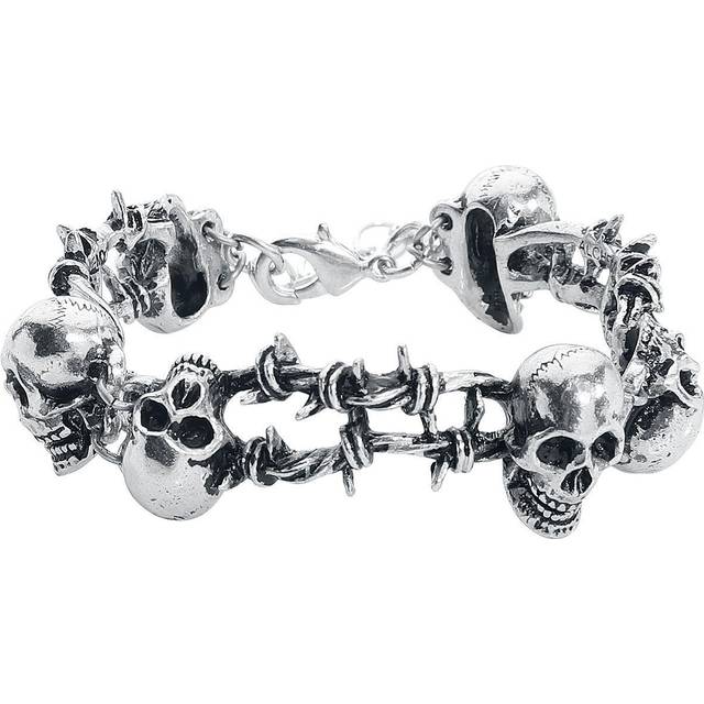 Alchemy Gothic No Man's Land Bracelet silver coloured - S