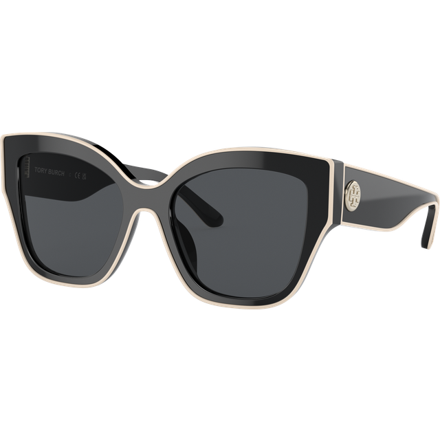 Tory Burch TY7184U 192987 54 Svarta Solglasögon Kvinna