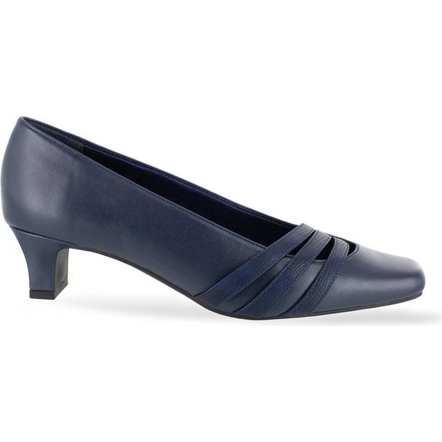 Enkel gata kvinnors dekoration klänning sko pump, silver satin, 8 bred