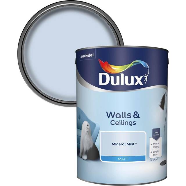 Dulux Matt Emulsion Paint - Mineral Mist - 5L