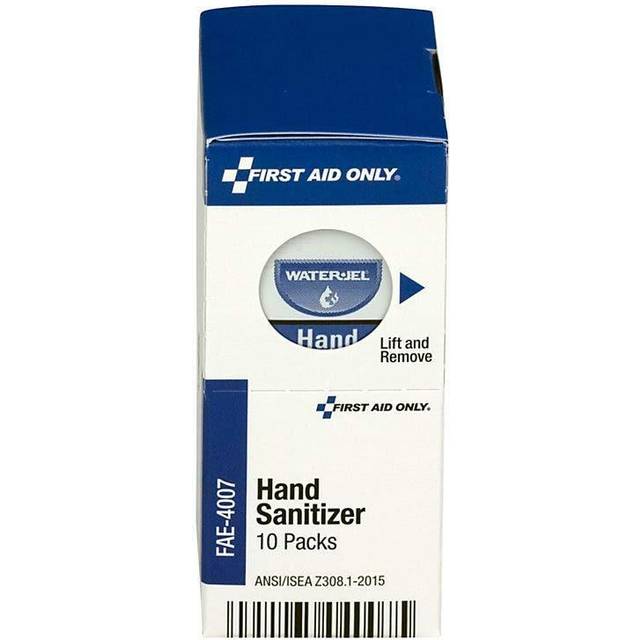 Lorell FAOFAE4007 SC Refill Hand Sanitizer Aloe - Blue, 10 Per Box