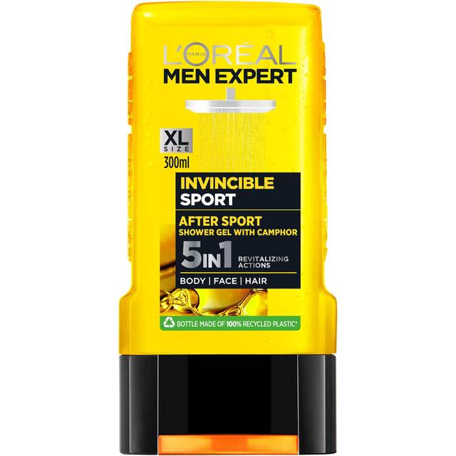 L'Oréal Paris Men Expert Invincible Sport After Sport with Camphor Shower Gel 300ml