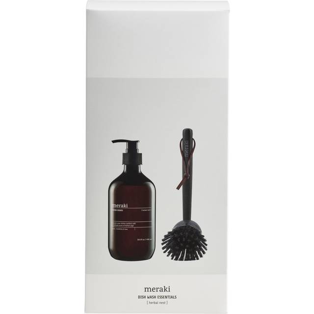 Meraki Gift Box Dish Wash Herbal Nest 490 ml + 1 pcs
